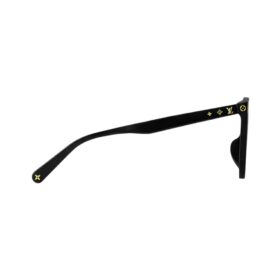 Monogram Fame Cat Eye Schwarz