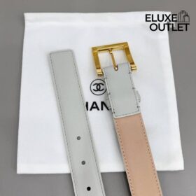 Leather Grau/Gold