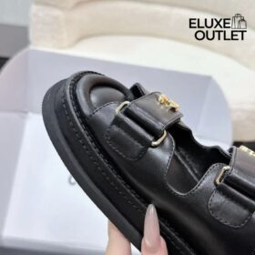 Sandalen Schwarz/Gold