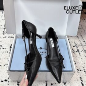 Leather Pumps Schwarz 4.5 cm