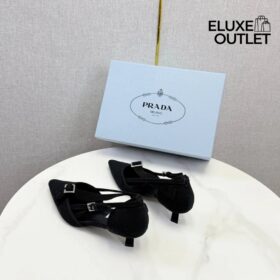 Canvas pumps Schwarz 4.5 cm