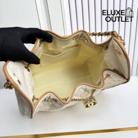 25 Cremeweiß/Gold 30 cm