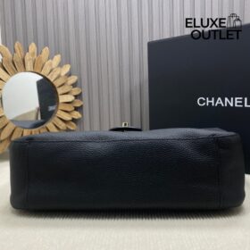 Maxi Klapptasche Schwarz/Gold 38 cm