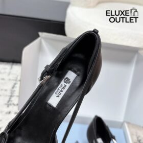 Leather Pumps Schwarz 4.5 cm