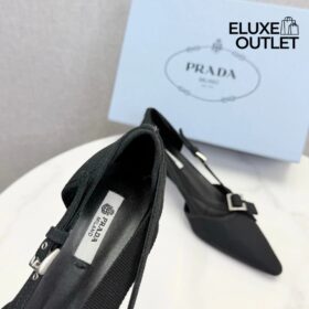 Canvas pumps Schwarz 4.5 cm