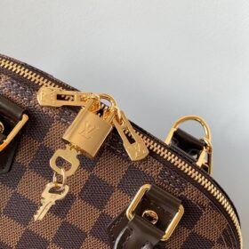 Alma BB Damier Ebene Canvas 25 cm