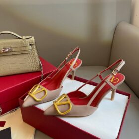VLogo Signatur Slingback-Pumps
