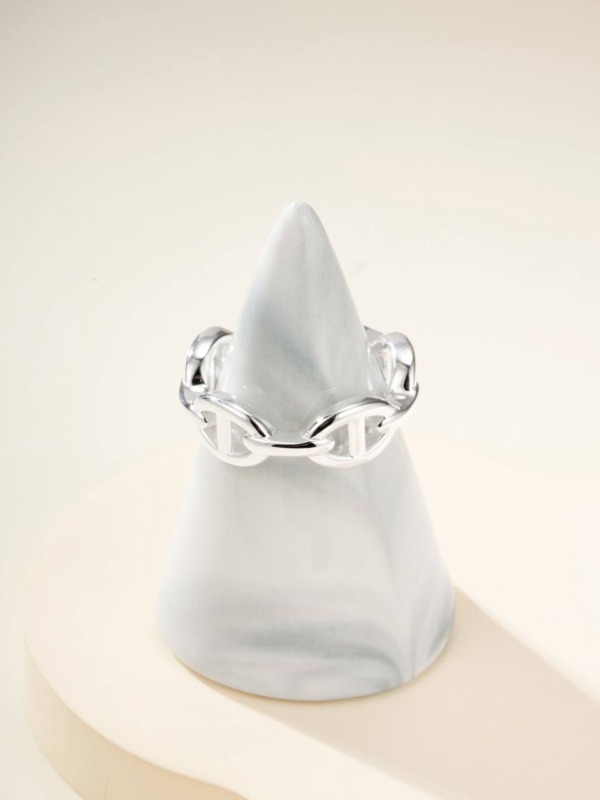 Chaine d'Ancre Silbern Ring