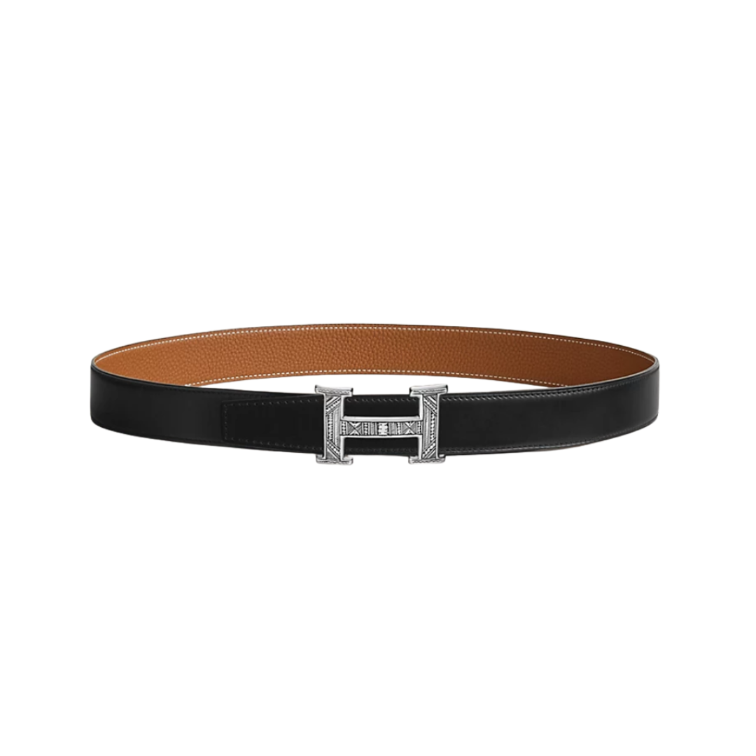 H Touareg Reversible Schwarz/Braun 3.2 cm