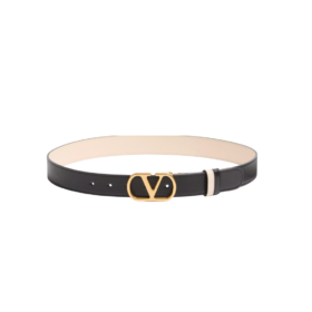 VLogo Signature Reversible Schwarz/Butter 3 cm