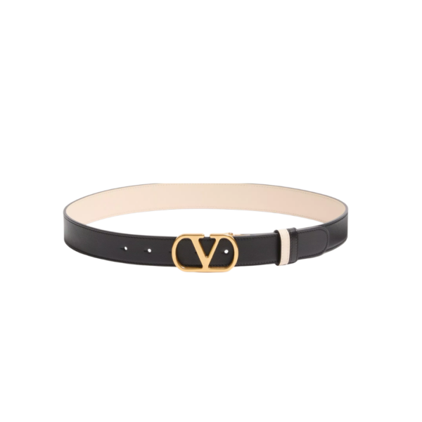 VLogo Signature Reversible Schwarz/Butter 3 cm