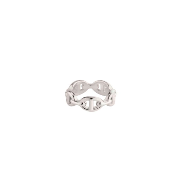 Chaine d'Ancre Silbern Ring
