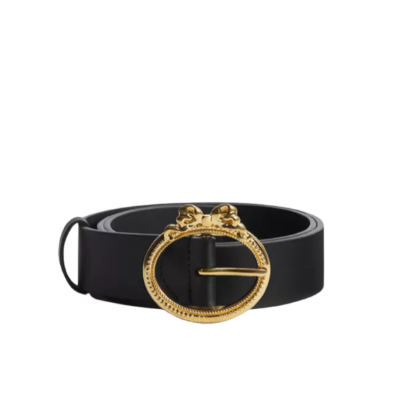 Medallion Schwarz/Gold 2.5 cm