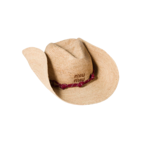 Raffia Beige/Burgund
