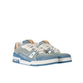 Trainer Blau Denim