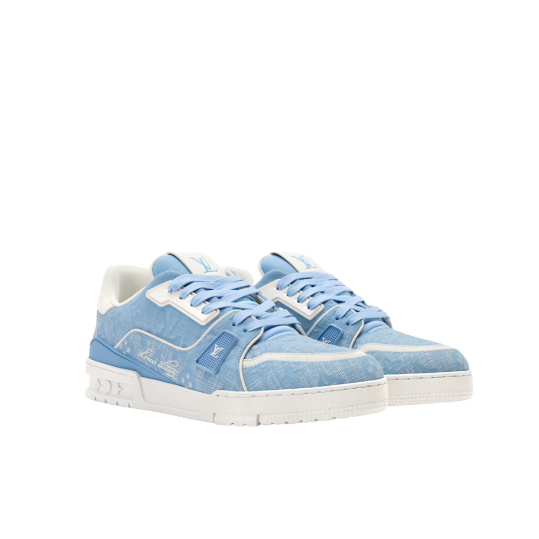 Trainer LV Monogram Blau