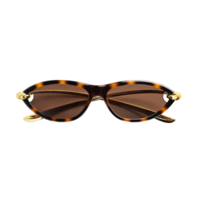 Knot Cat Eye Havanna/Gold/Braun
