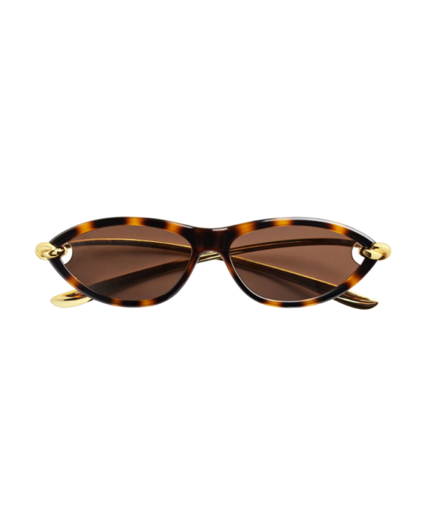 Knot Cat Eye Havanna/Gold/Braun