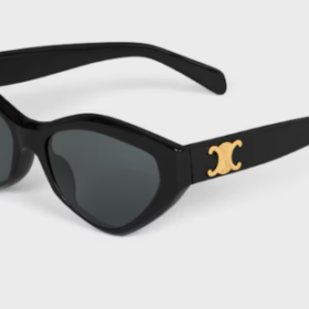 Triomphe 17 Acetate Schwarz