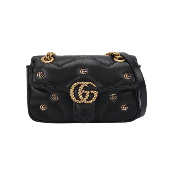 GG Marmont Mini Schwarz 22 cm