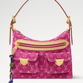 Baggy Fuchsia Denim 30 cm