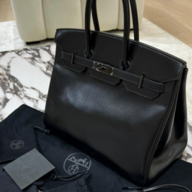 Birkin 35 Togo So Schwarz