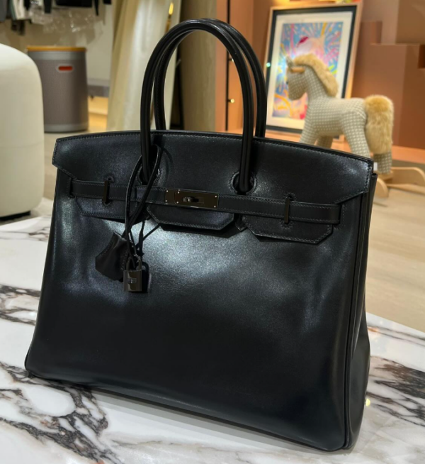 Birkin 35 Togo So Schwarz