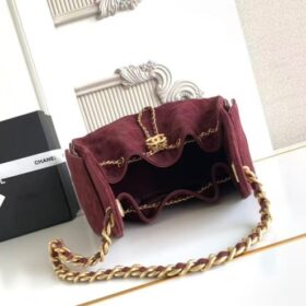 Mini Handtasche Rot 20 cm