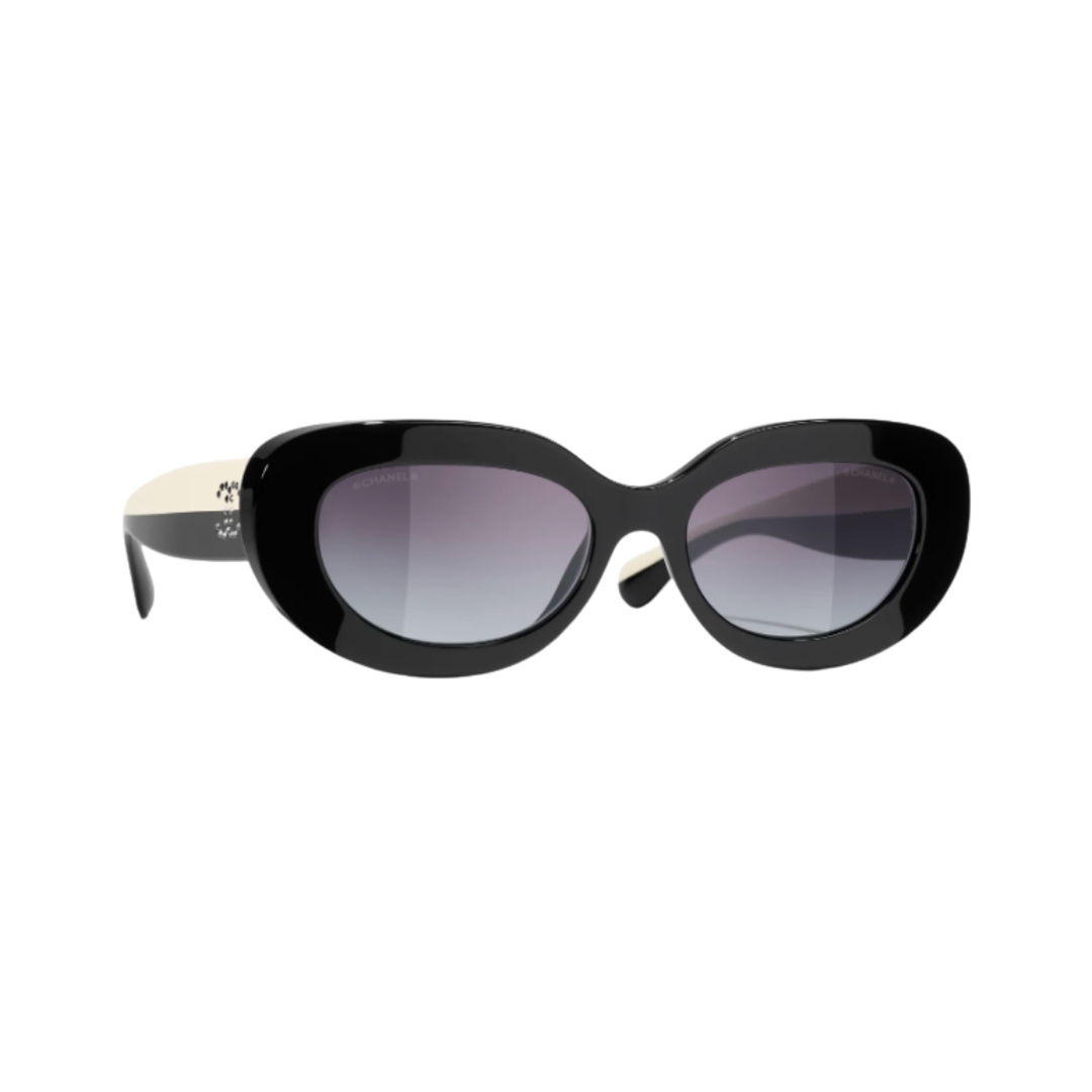Oval Grau