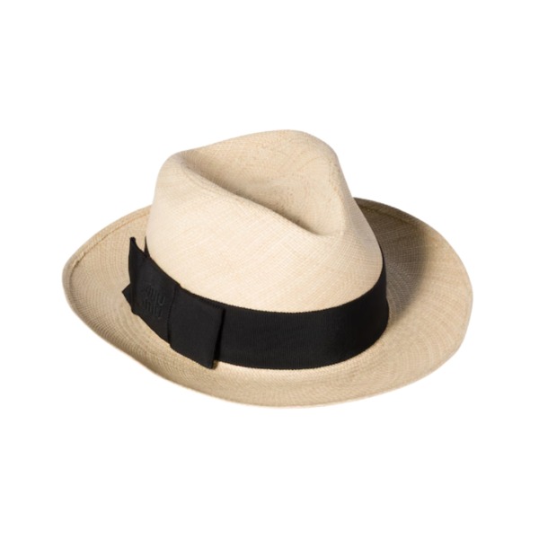 Raffia Tan/Schwarz