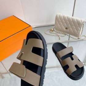 Chypre-Sandalen in Étoupe