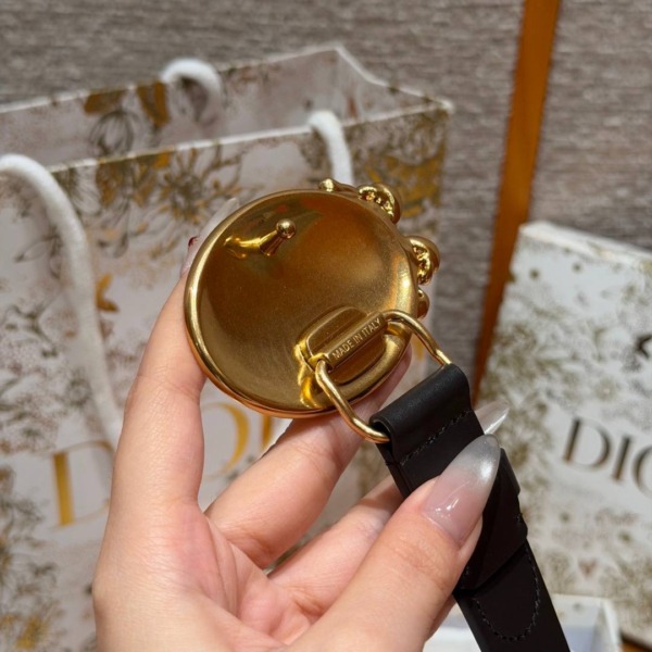 Medallion Schwarz/Gold 2.5 cm