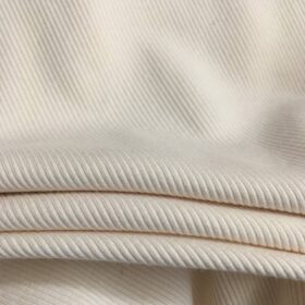 Jersey-Top Beige/Farngrün