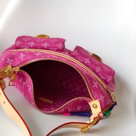 Baggy Fuchsia Denim 30 cm