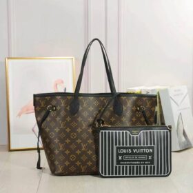 Neverfull MM Monogram/Schwarz 31 cm