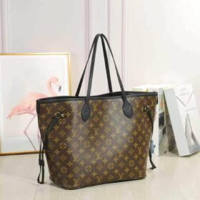 Neverfull MM Monogram/Schwarz 31 cm