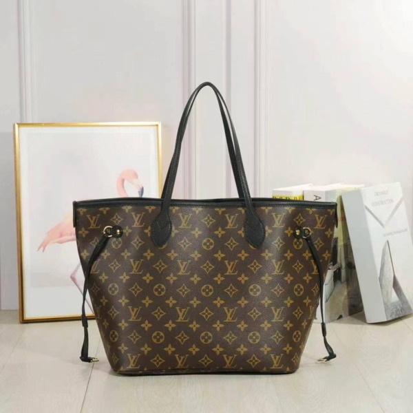 Neverfull MM Monogram/Schwarz 31 cm