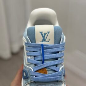 Trainer LV Monogram Blau