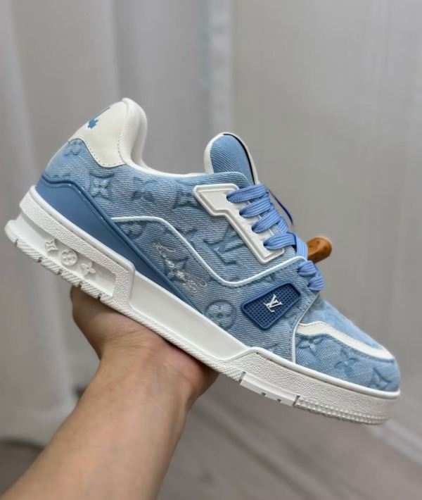Trainer LV Monogram Blau