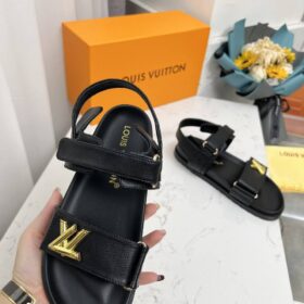 Sunset Flat Comfort Sandale Schwarz