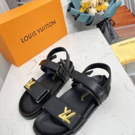 Sunset Flat Comfort Sandale Schwarz