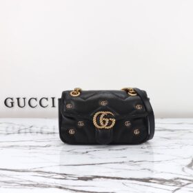 GG Marmont Mini Schwarz 22 cm