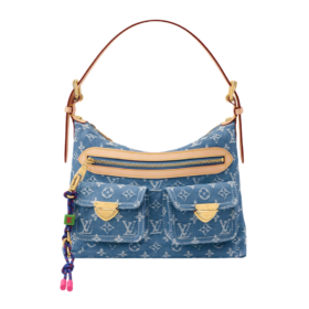 Baggy Blau Denim 30 cm