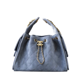 25 Suede Blau 30 cm