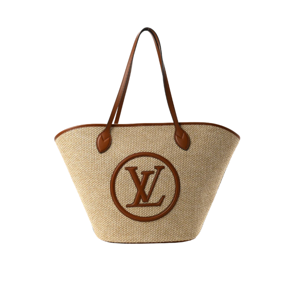 Raffia Saint Jacques Tote 34cm