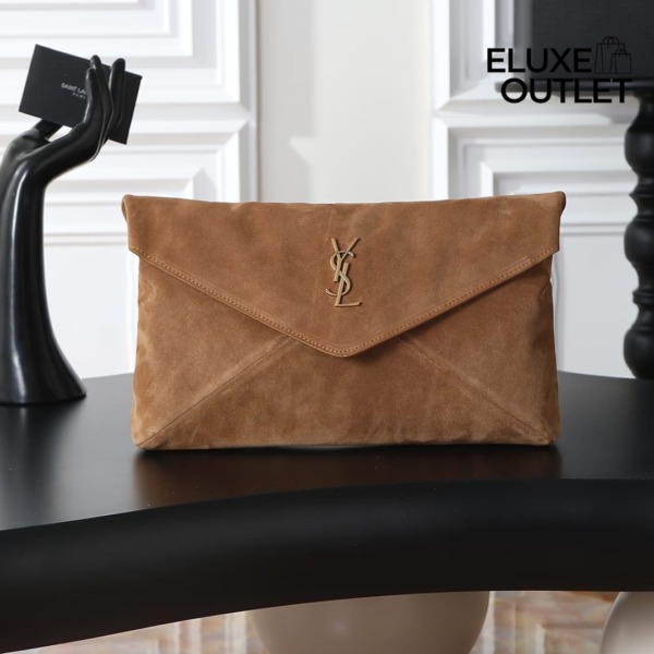 Cassandre Envelope Wildleder Beige 29,5 cm