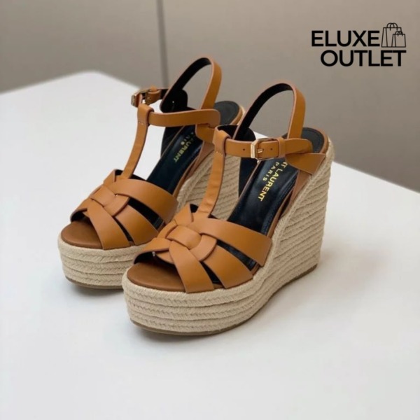 Tribute Espadrilles Wedge Amber 12.5 cm