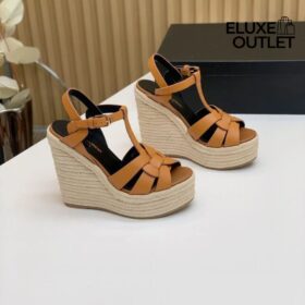 Tribute Espadrilles Wedge Amber 12.5 cm
