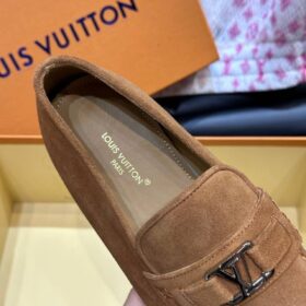 Estate Loafer aus Veloursleder – Cognac