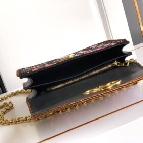 Vain Perlen Schwarz/Gold Hardware 24 cm
